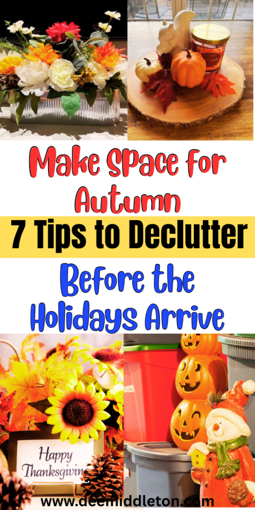 Make Space for Autumn: 7 Tips to Declutter Before the Holidays Arrive - 2025 Declutter ChecklistChristmas BoundariesChristmas Decluttering IdeasChristmas Decluttering ChecklistDecluttering Before ChristmasDeclutter List 2025Holiday Decluttering TipsHow To Declutter For ChristmasTop 10 Areas To Declutter Before The Holidays