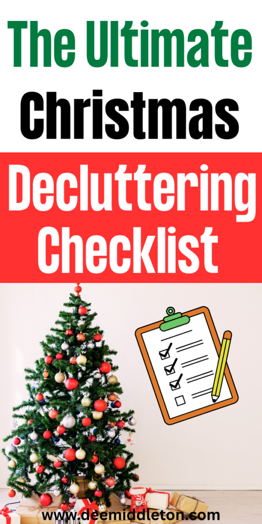 The Ultimate Christmas Decluttering Checklist - January Decor After ChristmasDecor After ChristmasJanuary DecorRecycle Christmas CardsDeclutter ChecklistDeclutter ChallengeFree Christmas GiftsChristmas OrganizationBudget HolidaysChristmas Decluttering TipsHow To Declutter In DecemberHoliday Decluttering TipsTop 10 Areas To Declutter Before The HolidaysWhy Is It So Hard To DeclutterDeclutter ChecklistChristmas Bucket ListChristmas BucketHoliday Organization