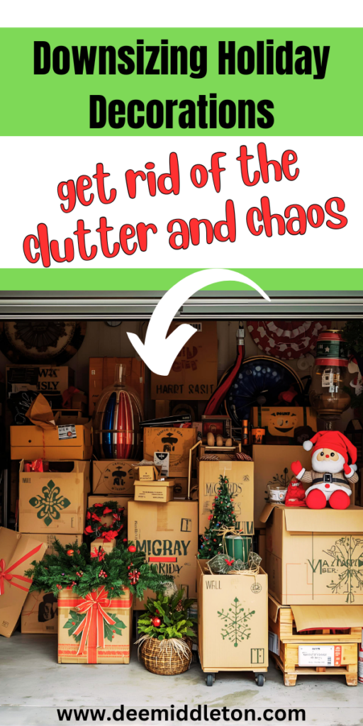 Downsizing Holiday Decorations- (Decluttering Tips) - Decluttering Christmas DecorationsOrganizing Holiday DecorationsDeep Clean ChecklistHousekeeping SchedulePlain WreathsPrintable Calendar PagesDeep Cleaning ChecklistRecycled ItemsDaily Encouragement