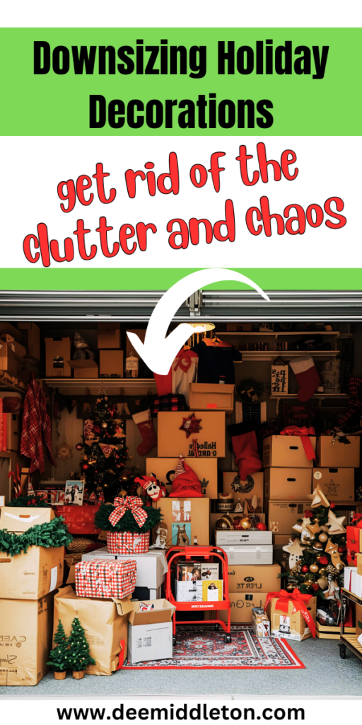 Downsizing Holiday Decorations- (Decluttering Tips) - Decluttering Christmas DecorationsOrganizing Holiday DecorationsDeep Clean ChecklistHousekeeping SchedulePlain WreathsPrintable Calendar PagesDeep Cleaning ChecklistRecycled ItemsDaily Encouragement