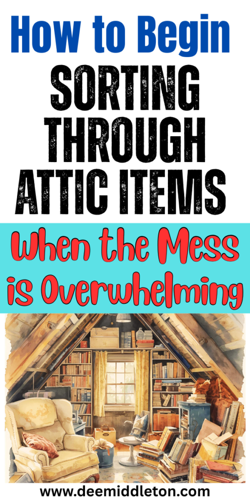 Attic Cleanout Tips and Tricks: How to Declutter and Organize Your Attic - Declutter AtticAttic Cleaning TipsCluttered Attic StorageHow To Store Attic ItemsHow To Declutter AtticAttic Clean UpAttic Organization IdeasHow To Prevent Attic Mold