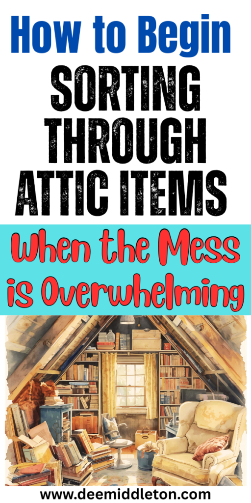 Attic Cleanout Tips and Tricks: How to Declutter and Organize Your Attic - Declutter AtticAttic Cleaning TipsCluttered Attic StorageHow To Store Attic ItemsHow To Declutter AtticAttic Clean UpAttic Organization IdeasHow To Prevent Attic Mold