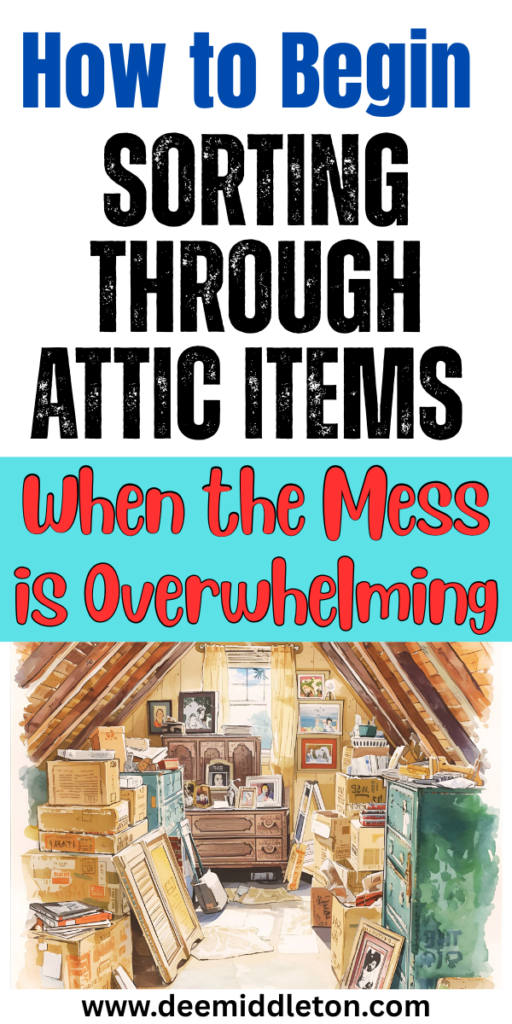 Attic Cleanout Tips and Tricks: How to Declutter and Organize Your Attic - Declutter AtticAttic Cleaning TipsCluttered Attic StorageHow To Store Attic ItemsHow To Declutter AtticAttic Clean UpAttic Organization IdeasHow To Prevent Attic Mold
