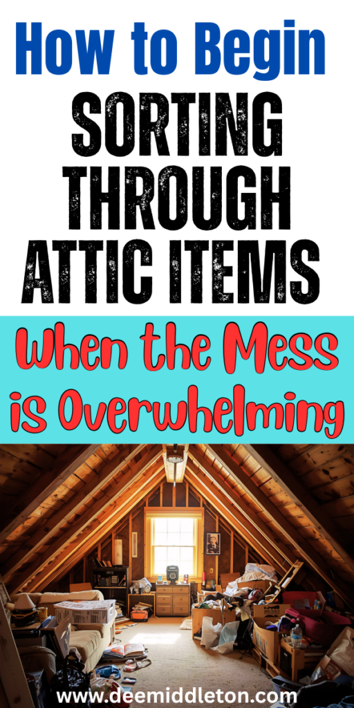 Attic Cleanout Tips and Tricks: How to Declutter and Organize Your Attic - Declutter AtticAttic Cleaning TipsCluttered Attic StorageHow To Store Attic ItemsHow To Declutter AtticAttic Clean UpAttic Organization IdeasHow To Prevent Attic Mold