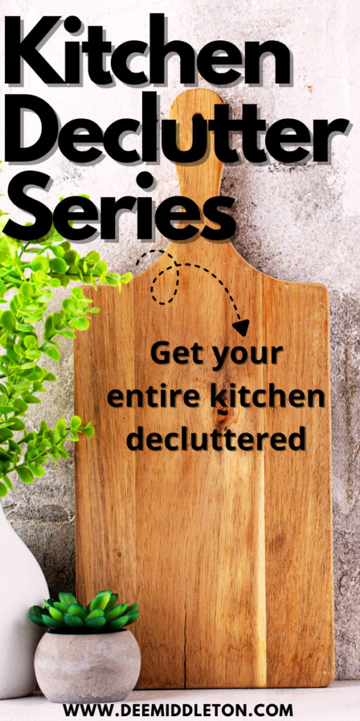 Kitchen Declutter Series - Kitchen Decluttering GuideKitchen DeclutteringDecluttering KitchenDeclutter Kitchen ListKitchen Declutter ChecklistHow To Declutter UtensilsKitchen Checklist CleaningTips For Decluttering Kitchen Utensils30-day Decluttering Challenge Printable Checklist