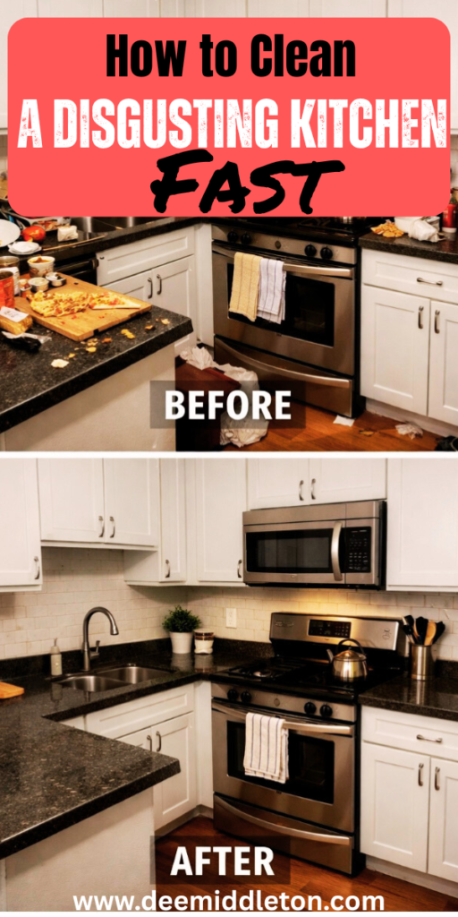 How to Clean a Disgusting Kitchen Fast - Deep Clean Kitchen ListDeep Clean Kitchen ChecklistKitchen Deep Cleaning StepsDeep Cleaning Kitchen ChecklistKitchen Checklist CleaningNon-toxic Kitchen CleaningAffordable Natural Cleaning MethodsKitchen Deep Cleaning ChecklistDeep Cleaning Kitchen Pdf