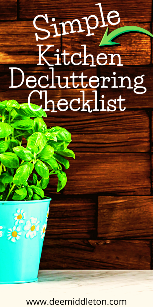 Simple Kitchen Decluttering Checklist - Kitchen Decluttering GuideKitchen DeclutteringDecluttering KitchenDeclutter Kitchen ListKitchen Declutter ChecklistHow To Declutter UtensilsKitchen Checklist CleaningTips For Decluttering Kitchen Utensils30-day Decluttering Challenge Printable Checklist