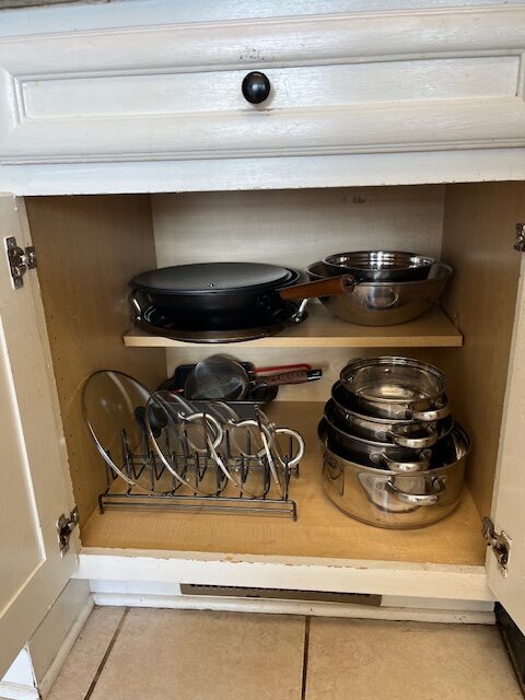 How to Organize Your Kitchen Cabinets - Kitchen Cupboard OrganizationClever Kitchen StorageKitchen Drawer OrganizationKitchen Cabinet OrganizationSmart KitchenCan OrganizerKitchen DrawersDrawer OrganizersPantry Cabinet