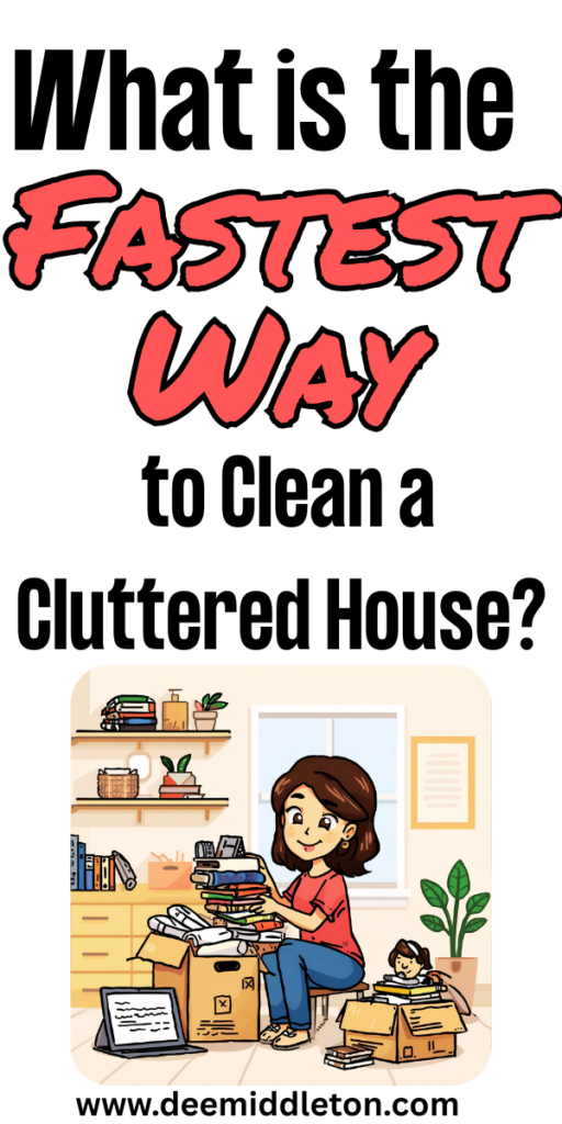 What is the Fastest Way to Clean a Cluttered House? - Declutter OrganizationOrganizing ClutterDeclutter And Clean HouseReverse DeclutteringGet Rid Of Stuff DeclutterOrganizing And Decluttering HouseDecluttering And OrganizingBest Way To Declutter Your HouseHouse Declutter