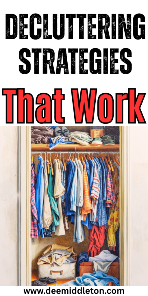 Decluttering Strategies (That Work) - Clutter SolutionsClean My HousePriorities ListClutter Free HomeBrain DumpTake ActionFeeling StuckDeclutterLetting Go