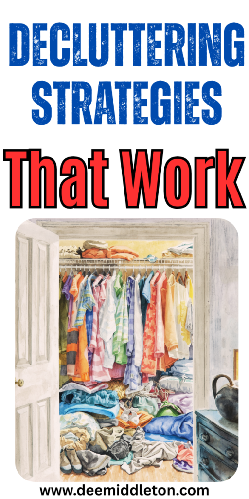 Decluttering Strategies (That Work) - Clutter SolutionsClean My HousePriorities ListClutter Free HomeBrain DumpTake ActionFeeling StuckDeclutterLetting Go