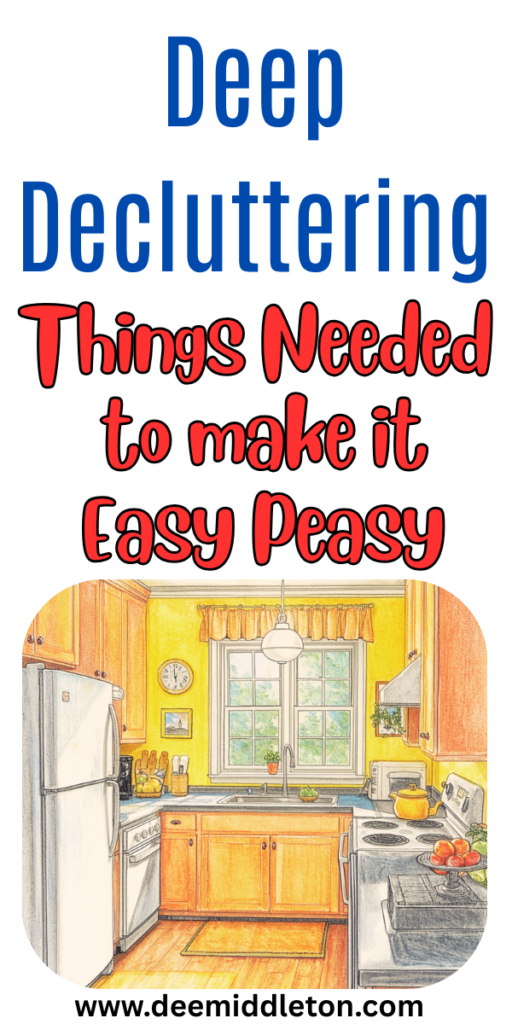 Things Needed for Deep Decluttering - Help Me Organize My HouseTo Do List For Home2026 Declutter ListDecluttering Room By RoomEliminate ClutterDeclutter ListsMonthly Declutter ChallengeDeclutter StorageDeclutter Room By Room