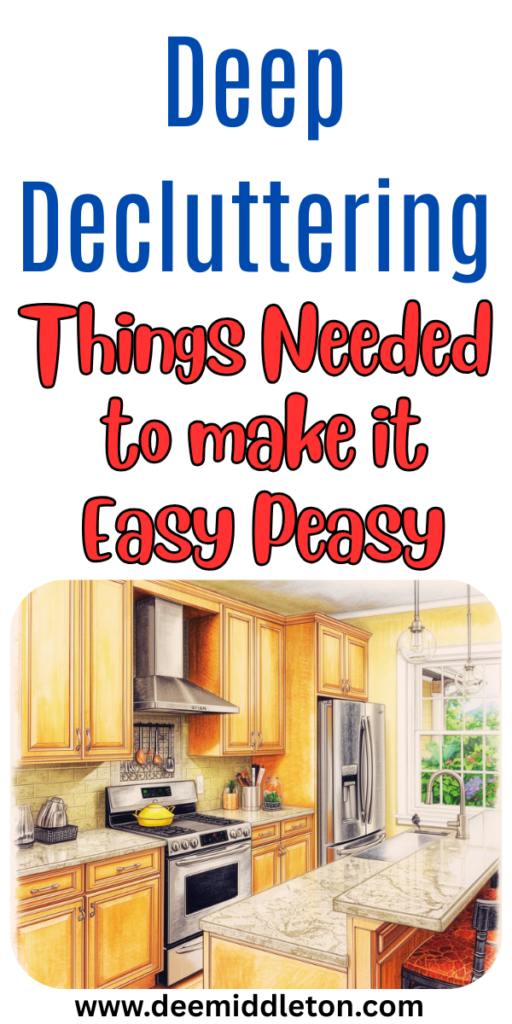 Things Needed for Deep Decluttering - Help Me Organize My HouseTo Do List For Home2026 Declutter ListDecluttering Room By RoomEliminate ClutterDeclutter ListsMonthly Declutter ChallengeDeclutter StorageDeclutter Room By Room