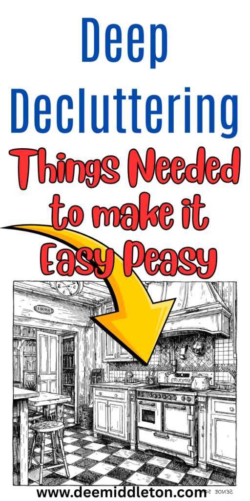 Things Needed for Deep Decluttering - Help Me Organize My HouseTo Do List For Home2026 Declutter ListDecluttering Room By RoomEliminate ClutterDeclutter ListsMonthly Declutter ChallengeDeclutter StorageDeclutter Room By Room