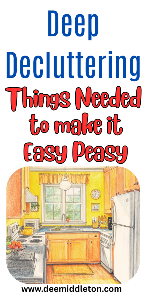 Things Needed for Deep Decluttering - Help Me Organize My HouseTo Do List For Home2026 Declutter ListDecluttering Room By RoomEliminate ClutterDeclutter ListsMonthly Declutter ChallengeDeclutter StorageDeclutter Room By Room