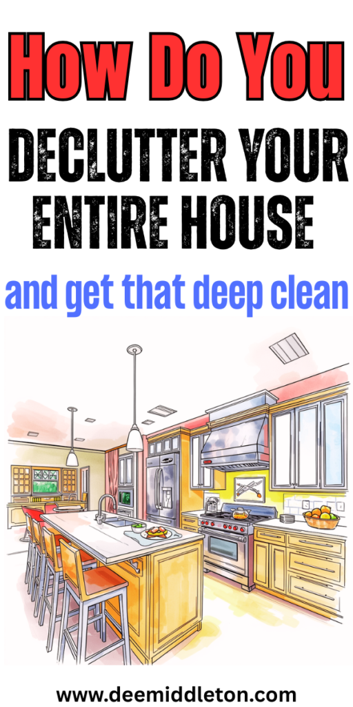 How Do You Declutter Your Entire House (and get it deep clean?) - How To Organize HouseOrganize Studio ApartmentDeclutter Your BedroomMost Organized HomeOrganize My HouseDecluttering ToolsOrganize Storage RoomDecluttering PlanSmall Home Storage