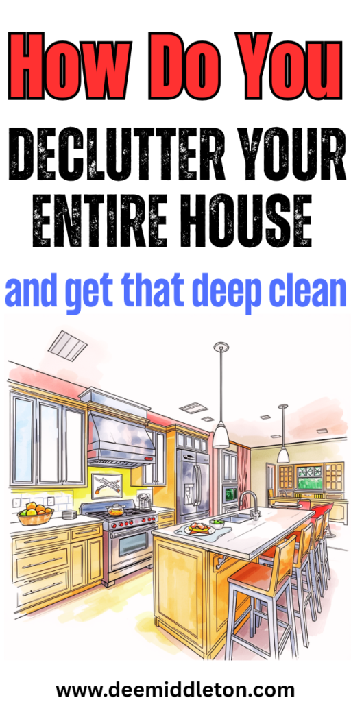 How Do You Declutter Your Entire House (and get it deep clean?) - How To Organize HouseOrganize Studio ApartmentDeclutter Your BedroomMost Organized HomeOrganize My HouseDecluttering ToolsOrganize Storage RoomDecluttering PlanSmall Home Storage