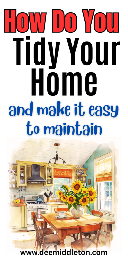 How Do You Tidy Your Home? - Clean SpaceFast CleaningCleaning DayPeaceful HomeClutter FreeDeclutterRoom SetupDiy Cleaning listCool Rooms