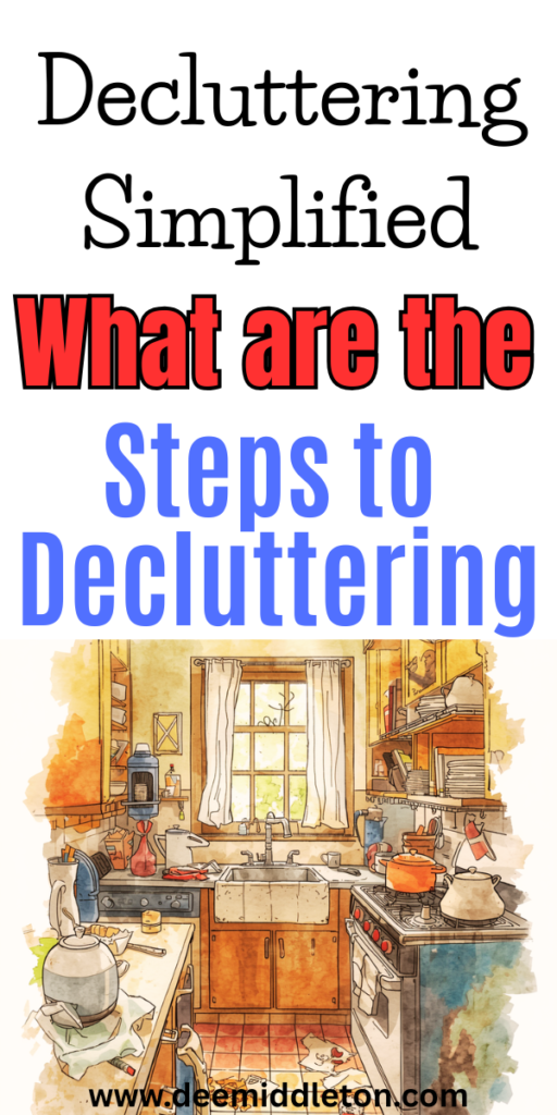 What are the Steps to Decluttering - Cleaning Out ClutterDecluttering Ideas Before And AfterCleaning Decluttering OrganizingDecluttering Before And AfterDeclutter ChartHouse Clear OutHome Clean OutHow To Declutter Bullet JournalLife Hacks Diy