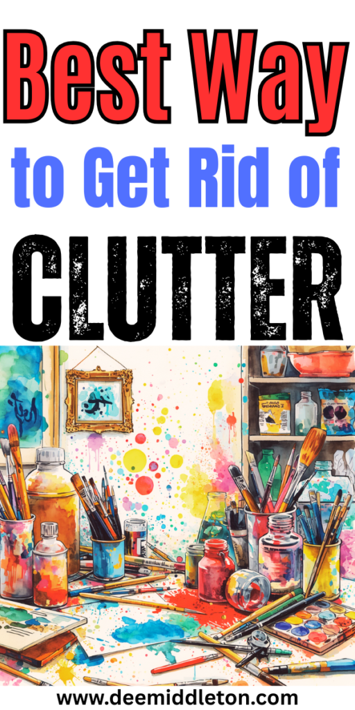 Best Way to Get Rid of Clutter - How To Get Rid Of StuffHow To Let Go Of StuffHow To DeclutterMinimalist Living TipsClutter SolutionsHousehold HelpOrganization StationDeclutter HomeGetting Rid Of Clutter