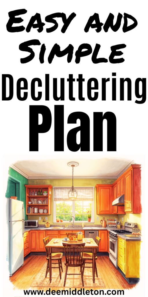 Easy and Simple Decluttering Plan - Decluttering PlanDeclutter PlanGet Rid Of Clutter OrganizingHow To Get Rid Of ClutterHow To Get Rid Of Clutter In Your HomeEasy Decluttering TechniquesDecluttering Tips Clutter Free HomeDecluttering Home30-minute Decluttering Tips
