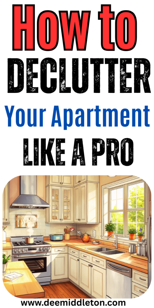 How to Declutter Your Apartment - Small Space OrganizationCloset KitchenOrganize DeclutterClever Storage SolutionsSmall Space LivingOrganization HacksMinimalist HomeDeclutterStorage SolutionsClutter Free HomeSmall Apartment OrganizationApartment OrganizationSmall Apartment LivingCloset SystemSmart StorageMindful LivingApartment LivingSmall Apartments