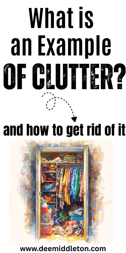 What is an Example of Clutter? - Types Of ClutterProfessional OrganizerMeaning of clutterDeclutterPsychology of clutterMeant To Bevisual clutterdeclutter your minddeclutter listsroom declutter lists