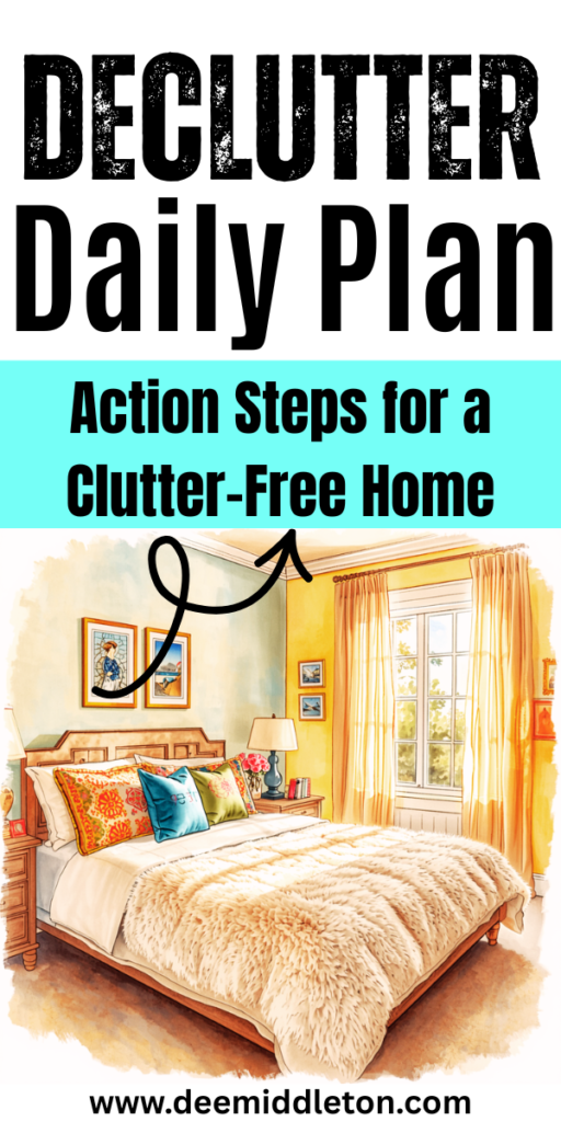 Declutter Daily Plan - Decluttering IdeasDeclutter Kids RoomDeclutter GarageDeclutter BathroomJunk Drawer OrganizingDeclutter ChecklistOrganizing ChallengesDeclutter ChallengeCraft Area