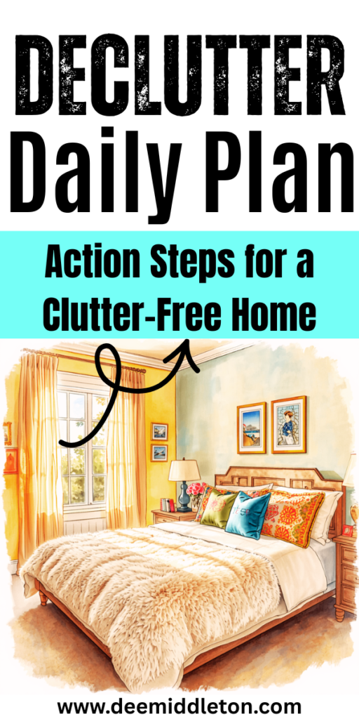 Declutter Daily Plan - Decluttering IdeasDeclutter Kids RoomDeclutter GarageDeclutter BathroomJunk Drawer OrganizingDeclutter ChecklistOrganizing ChallengesDeclutter ChallengeCraft Area