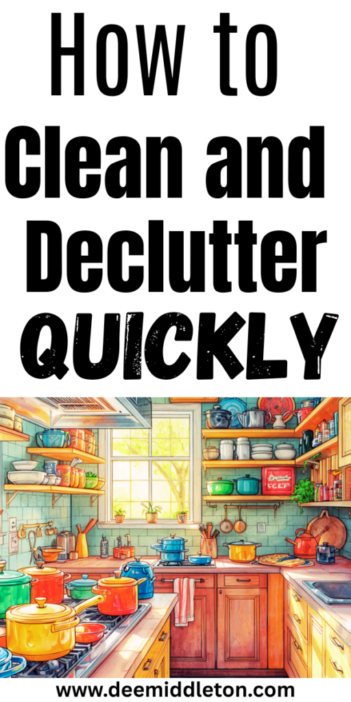 How to Clean and Declutter Quickly - Decluttering IdeasHow To Declutter Your HomeClean RoomDeclutterDeep CleaningCleaning HacksCleaning Out ClutterHow To Clean A Cluttered HouseCleaning Cluttered HouseCleaning Out Clutter MotivationCleaning OutHow To Clean An Overwhelming HouseHow To Clean When Its OverwhelmingCleaning Up Your Mental MessOverwhelming Clutter