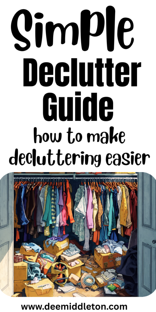 Simple Declutter Guide - Declutter ListHow To DeclutterDecluttering IdeasDeclutter ChecklistDeclutter ChallengeOrganization ListsHidden SpacesDeclutter Your LifeCleaning Organizing