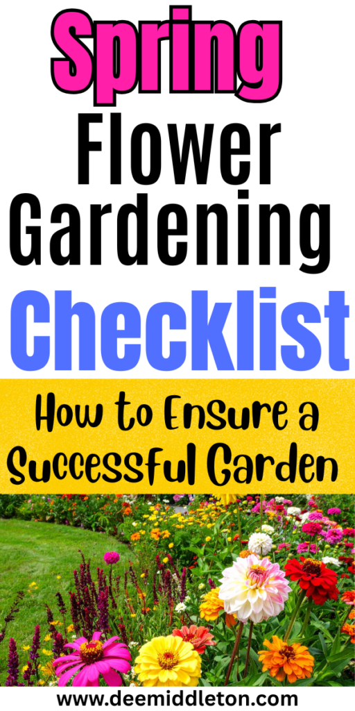 Spring Flower Gardening Checklist - Spring Garden Cleaning ChecklistSpring Gardening ChecklistSpring Garden Maintenance ChecklistSpring Garden ChecklistSpring Gardening Checklist Garden To Do ListGardening ChecklistSpring Outdoor ChecklistSpring Checklist