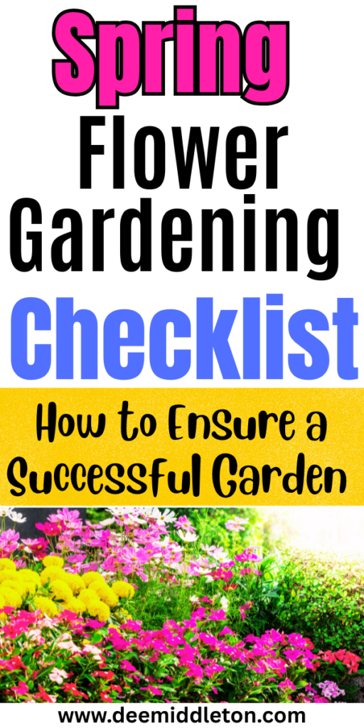 Spring Flower Gardening Checklist - Spring Garden Cleaning ChecklistSpring Gardening ChecklistSpring Garden Maintenance ChecklistSpring Garden ChecklistSpring Gardening Checklist Garden To Do ListGardening ChecklistSpring Outdoor ChecklistSpring Checklist