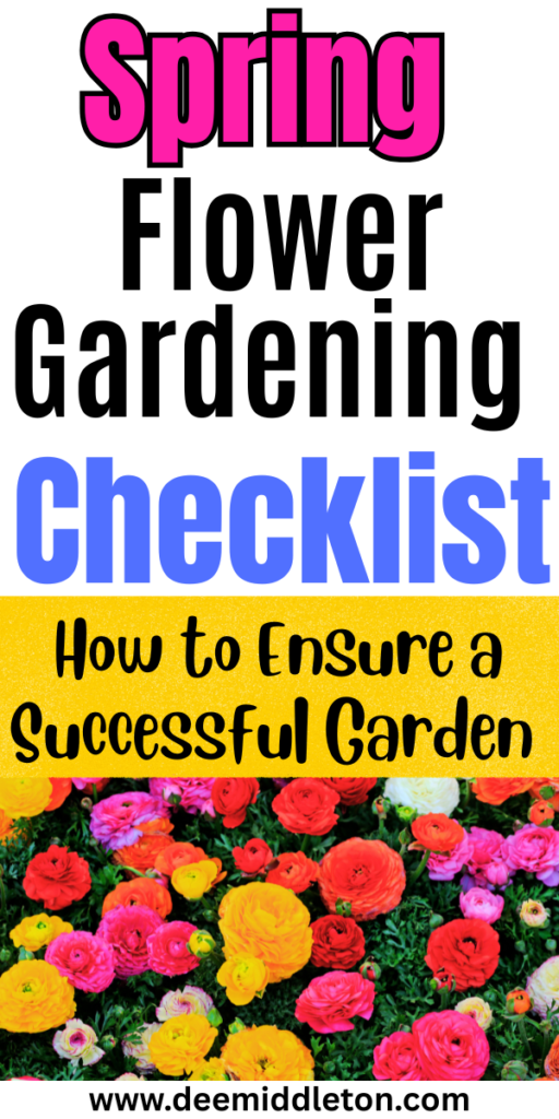 Spring Flower Gardening Checklist - Spring Garden Cleaning ChecklistSpring Gardening ChecklistSpring Garden Maintenance ChecklistSpring Garden ChecklistSpring Gardening Checklist Garden To Do ListGardening ChecklistSpring Outdoor ChecklistSpring Checklist