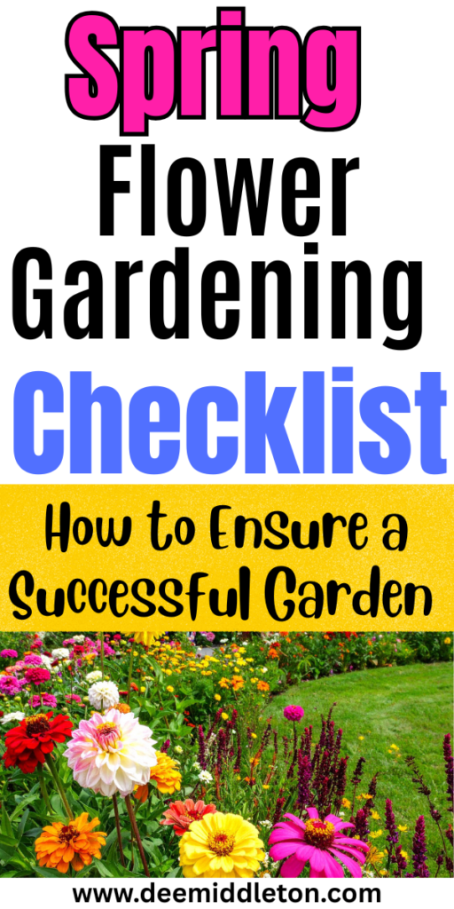 Spring Flower Gardening Checklist - Spring Garden Cleaning ChecklistSpring Gardening ChecklistSpring Garden Maintenance ChecklistSpring Garden ChecklistSpring Gardening Checklist Garden To Do ListGardening ChecklistSpring Outdoor ChecklistSpring Checklist