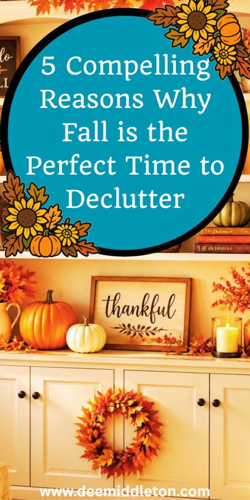 5 Compelling Reasons Why Fall is the Perfect Time to Declutter - Fall DeclutterSeptember Declutter ChallengeHow To Declutter Your Home In FallFall Decluttering IdeasHow To Declutter In FallFall Decluttering ChecklistFall Home Organization TipsSeasonal DeclutteringDeclutter In October