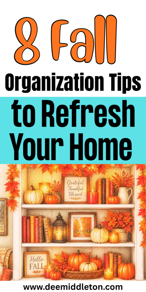 8 Fall Organization Tips to Refresh Your Home - Fall DeclutterSeptember Declutter ChallengeHow To Declutter Your Home In FallFall Decluttering IdeasHow To Declutter In FallFall Decluttering ChecklistFall Home Organization TipsSeasonal DeclutteringDeclutter In October