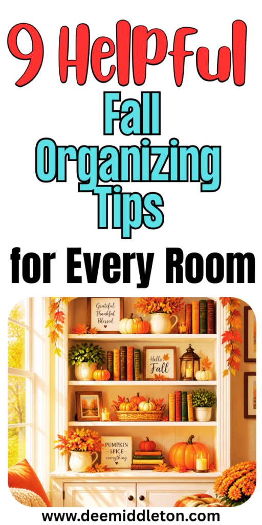 9 Helpful Fall Organizing Tips for Every Room - Fall DeclutterSeptember Declutter ChallengeHow To Declutter Your Home In FallFall Decluttering IdeasHow To Declutter In FallFall Decluttering ChecklistFall Home Organization TipsSeasonal DeclutteringDeclutter In October