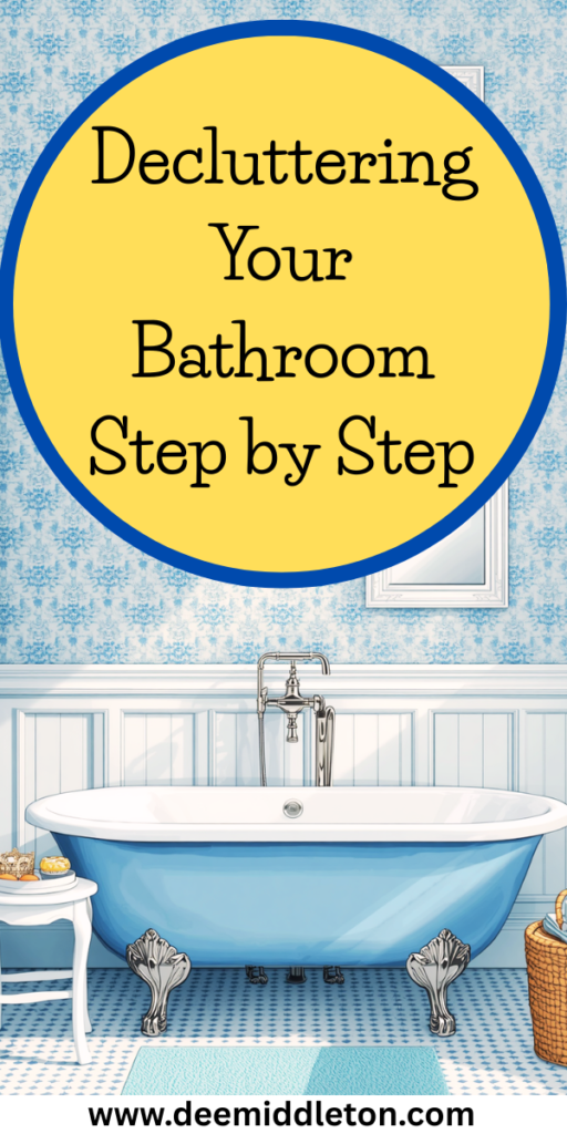 Decluttering Your Bathroom Step by Step - How To Hide Bathroom ClutterBathroom DeclutterHow To Declutter Your ShowerDecluttering BathroomHow To Declutter BathroomBathroom Decluttering GuideHow To Declutter Bathroom SpaceBathroom Drawer Decluttering GuideDeclutter Bathroom Counter