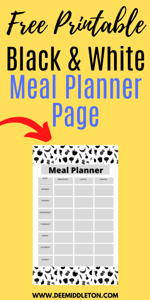 Free Weekly Meal Planner Printable - Meal Planning FormWeekly Meal Chart PrintableFree Meal Planner PdfPrintable Meal PlanningMeal TemplatesFree Printable Meal PlanWeekly Meal Plan FreeWeekly Meal Planner Free PrintableMeal Plan Templates