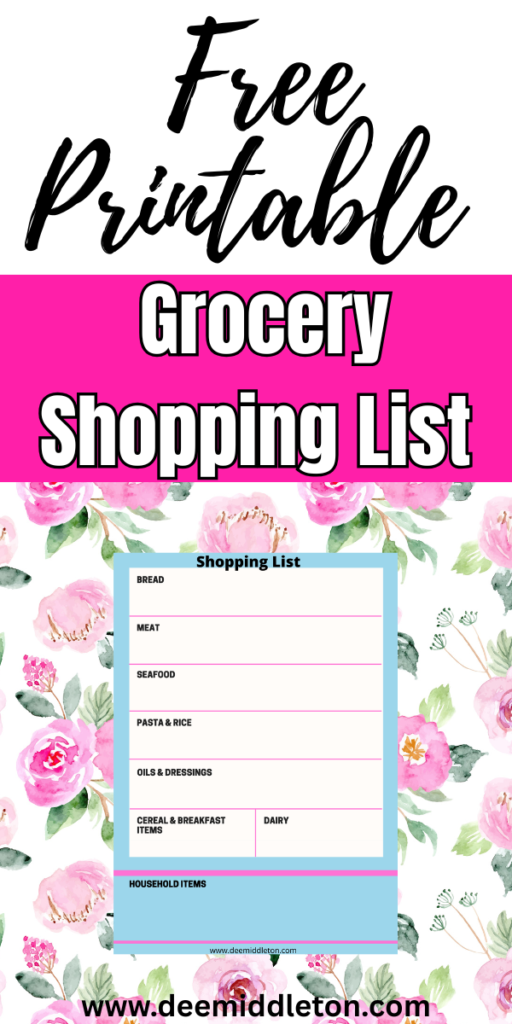 Free Printable Grocery Shopping List - Grocery Shopping ListsGrocery Shopping ListPrintable Grocery List FreeGrocery List IdeasBlank Grocery List Printable FreeGrocery Shopping List Printable FreeGrocery List Template PdfGrocery List Templates Printable FreePrintable Grocery List Template Free