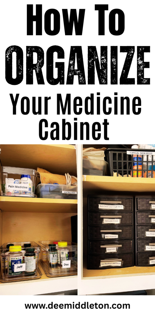 How To Organize Your Medicine Cabinet - Home Medical RoomMedicine Storage Ideas KitchenIdeas For Medicine StorageStorage For MedicinePantry Medicine StorageMedicine Storage Ideas DiyKitchen Medicine StorageUnder Cabinet Medicine StorageMedicine Shelf Storage Ideas
