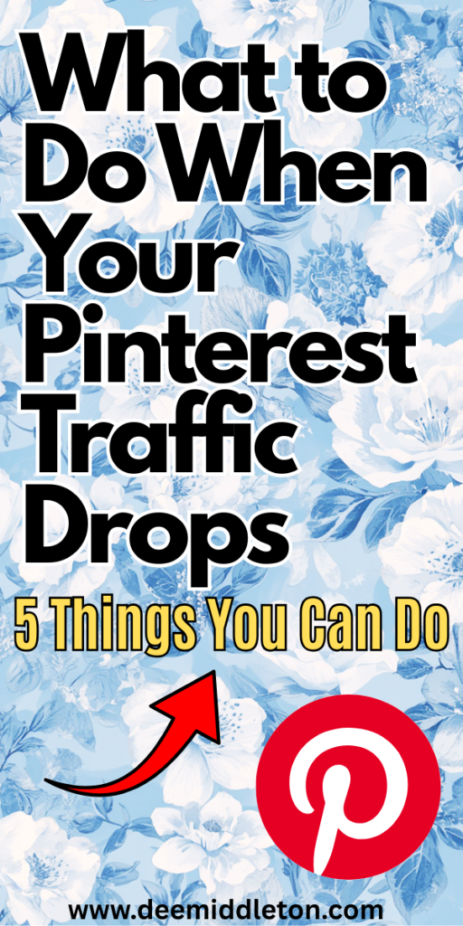 What to Do When Your Pinterest Traffic Drops - How To Increase Pinterest TrafficHow To Increase Blog Traffic On PinterestPinterest StatsHow To Make Money On Pinterest With A BlogPinterest SchedulerHow To Use Pinterest To Drive Traffic To Your BlogPinterest TutorialsHow To Get Traffic From PinterestPinterest Tools