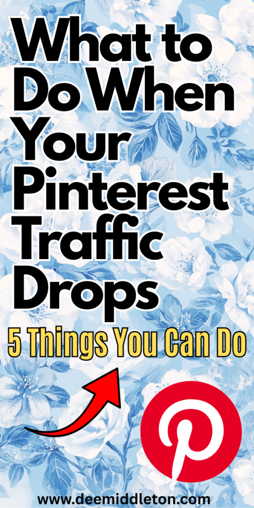 What to Do When Your Pinterest Traffic Drops - How To Increase Pinterest TrafficHow To Increase Blog Traffic On PinterestPinterest StatsHow To Make Money On Pinterest With A BlogPinterest SchedulerHow To Use Pinterest To Drive Traffic To Your BlogPinterest TutorialsHow To Get Traffic From PinterestPinterest Tools