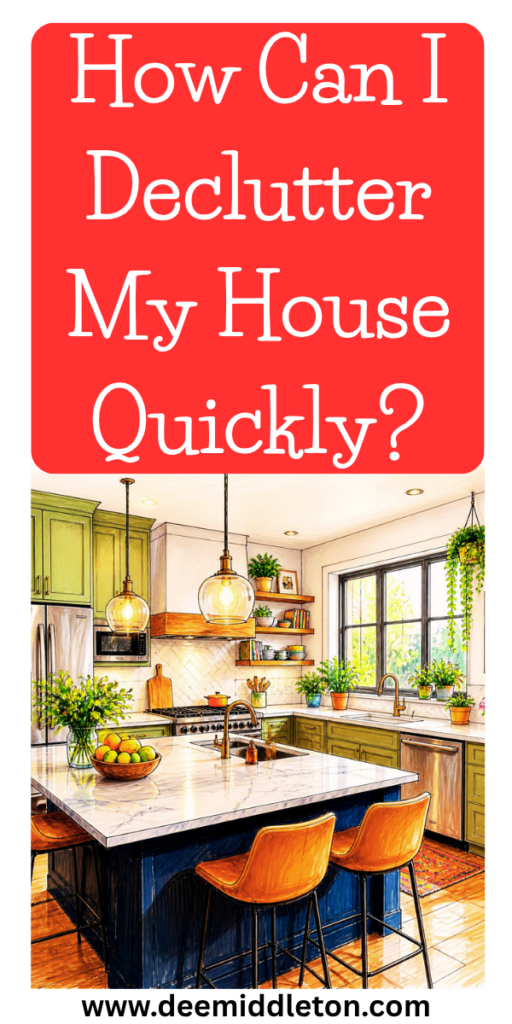 How Can I Declutter My House Quickly? - Messy HouseDeclutter ChallengeStart CleaningRefrigerator OrganizationKitchen Cabinet OrganizationOrganize DrawersGarage OrganizationDrawer OrganizersHome Organization Hacks