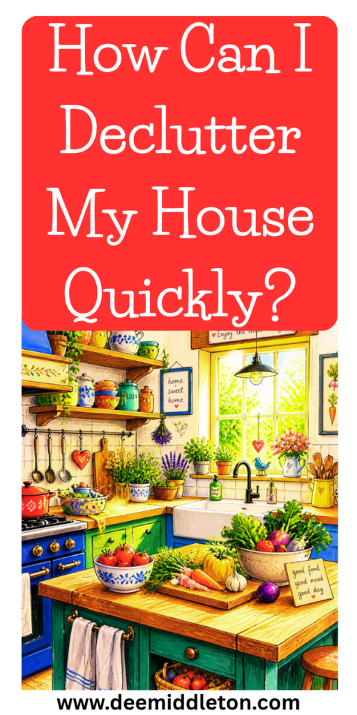 How Can I Declutter My House Quickly? - Messy HouseDeclutter ChallengeStart CleaningRefrigerator OrganizationKitchen Cabinet OrganizationOrganize DrawersGarage OrganizationDrawer OrganizersHome Organization Hacks