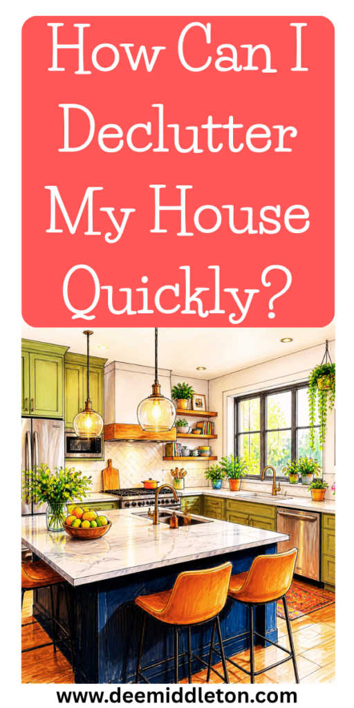 How Can I Declutter My House Quickly? - Messy HouseDeclutter ChallengeStart CleaningRefrigerator OrganizationKitchen Cabinet OrganizationOrganize DrawersGarage OrganizationDrawer OrganizersHome Organization Hacks