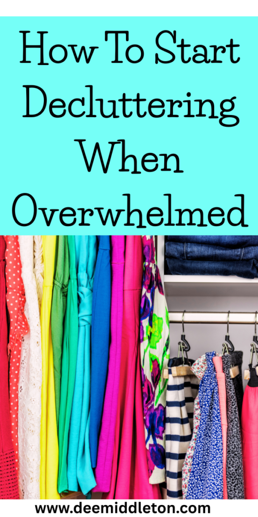 How To Start Decluttering When Overwhelmed - Home Organization DeclutterHouse Declutter PlanHow To OrganizeHow To Start DeclutteringDeclutter And OrganizeHow To Start Decluttering Your HouseWhere To Start DeclutteringHow To DeclutterDecluttering Ideas