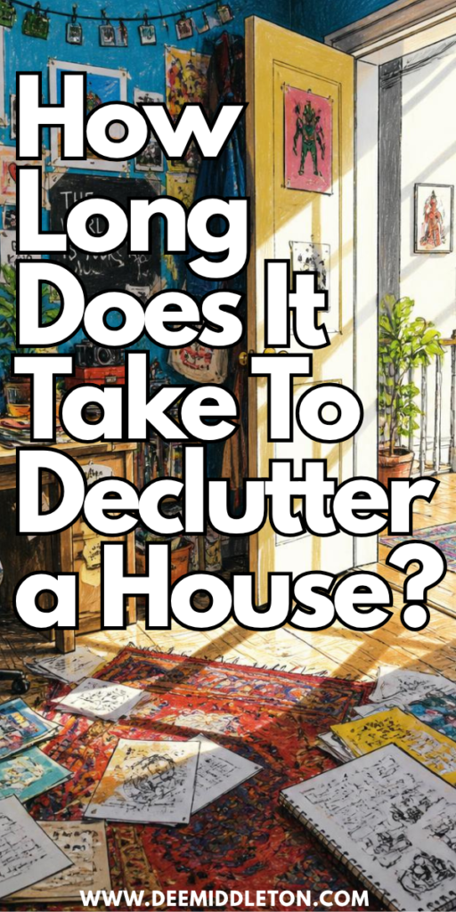 How Long Does It Take To Declutter a House? - How To Clean Large Spaces EfficientlyDeclutter Whole HouseHow Long Does It Take For Things To DecomposeHow To Declutter Your House Like You're MovingWhole House DeclutterHow To Organize Home Renovation TasksHow To Clean Large Quantities EfficientlyHow To Declutter A Room In 1 HourHow To Keep A Big House Clean
